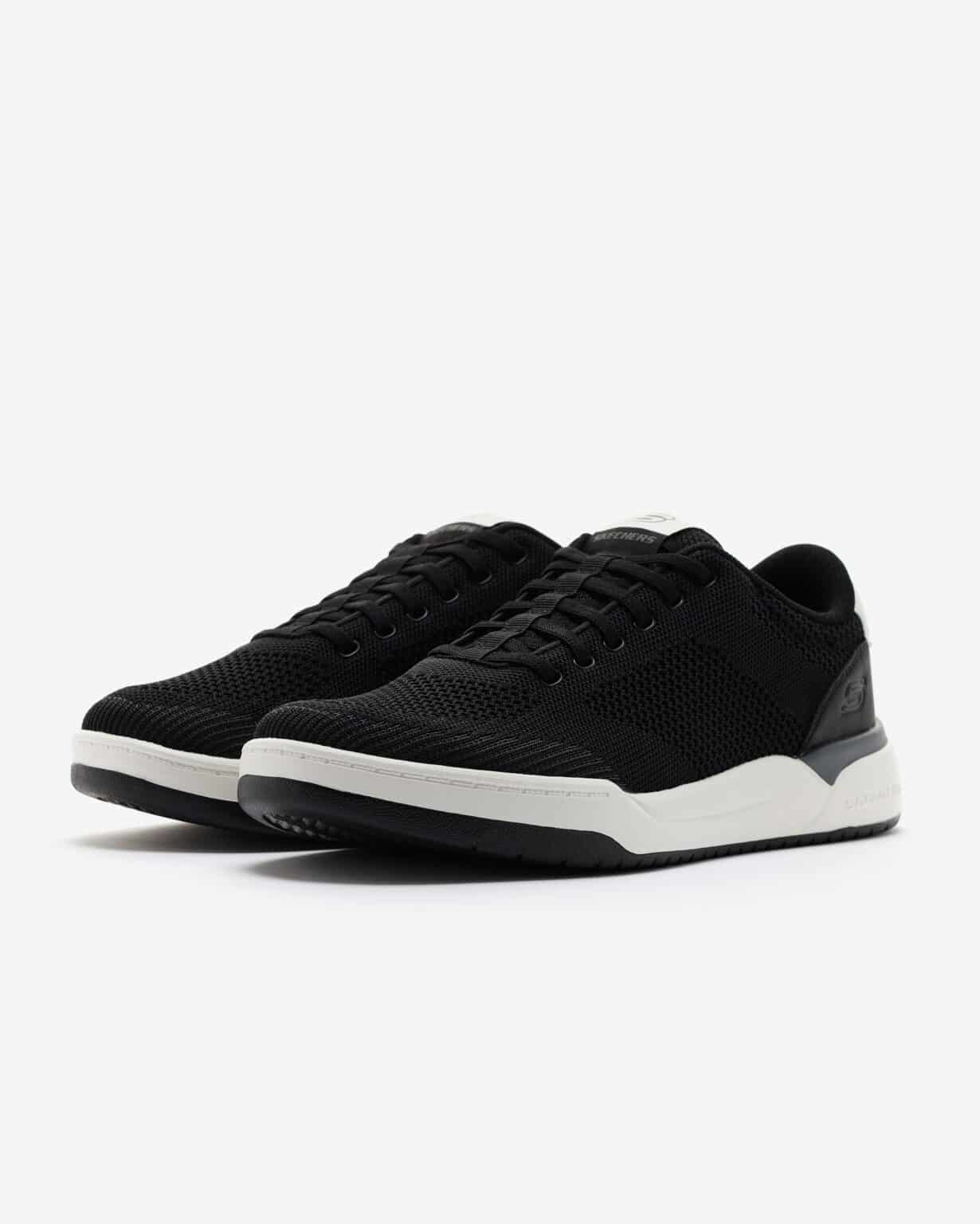 Skechers Corliss – Dorset Erkek Siyah Günlük Ayakkabı 210793 BLK