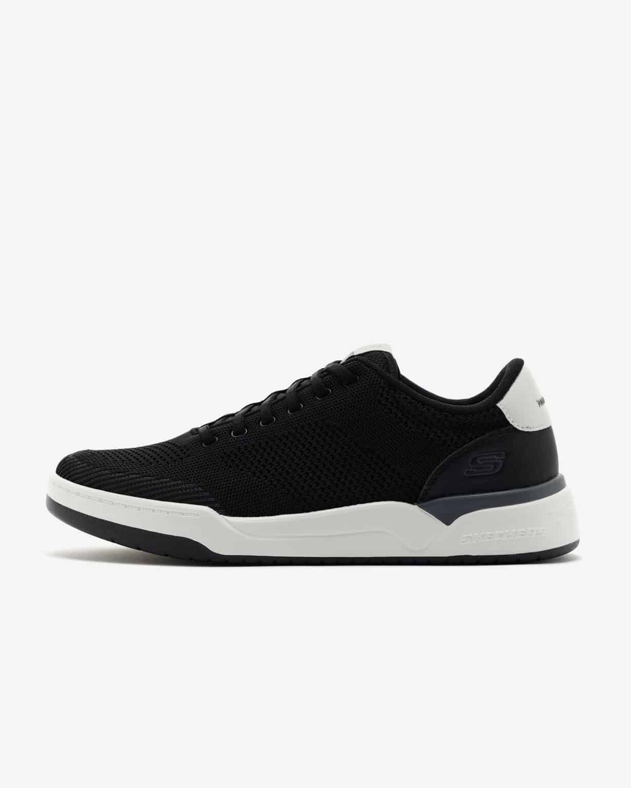 Skechers Corliss – Dorset Erkek Siyah Günlük Ayakkabı 210793 BLK