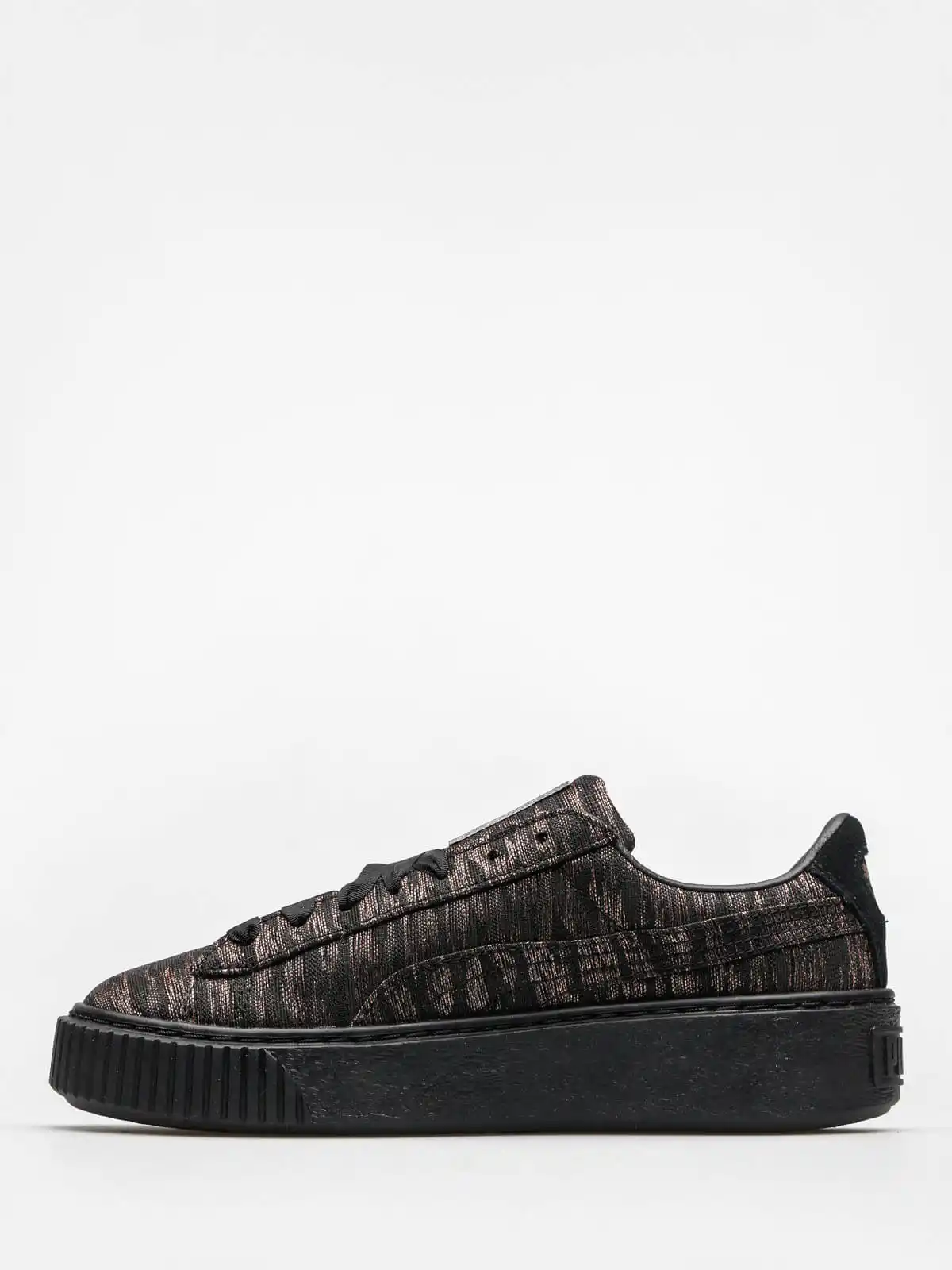 Puma Basket Platform Vr Wn S Black-Black Kadın Siyah Sneaker 364092 2