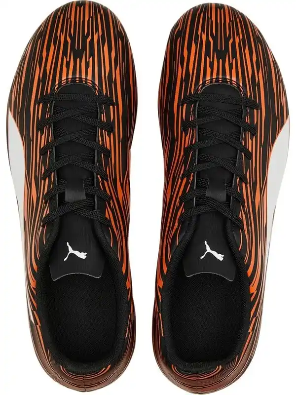 Puma Rapido Iıı Fg/Ag Erkek Siyah/Turuncu Krampon 106576 9