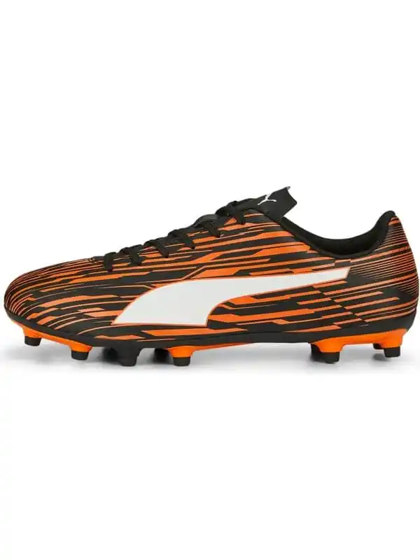 Puma Rapido Iıı Fg/Ag Erkek Siyah/Turuncu Krampon 106576 9