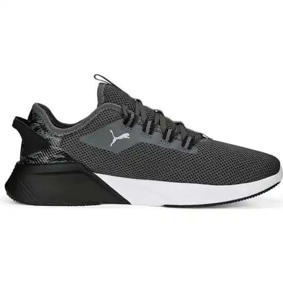 Puma Retaliate 2 Camo Unisex Gri Koşu Ayakkabısı 37793601 1