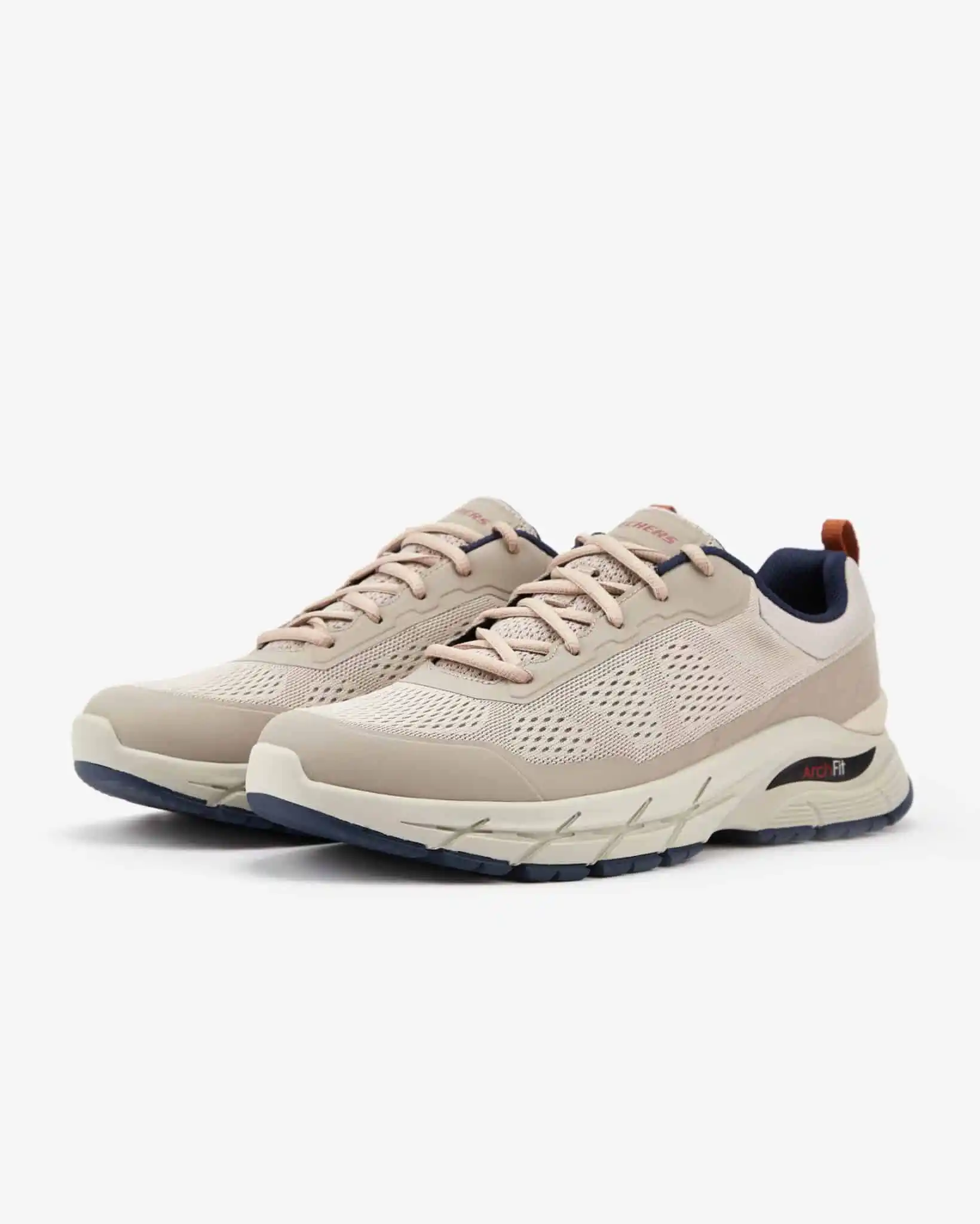 Skechers Arch Fit Baxter - Pendroy Erkek Bej Günlük Ayakkabı 210353 TPE