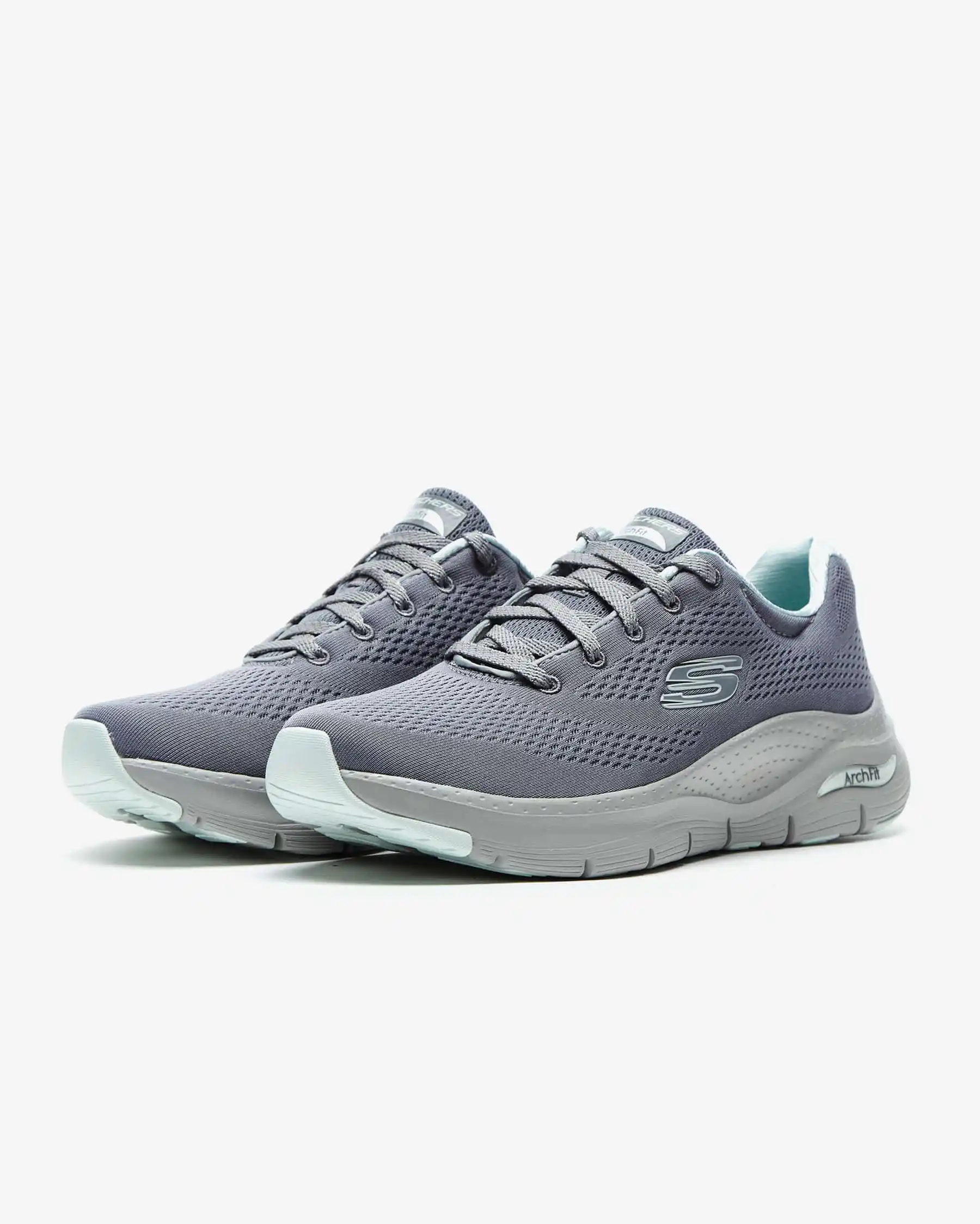 Skechers Arch Fit - Big Appeal Kadın Gri Spor Ayakkabı 149057 GYMN