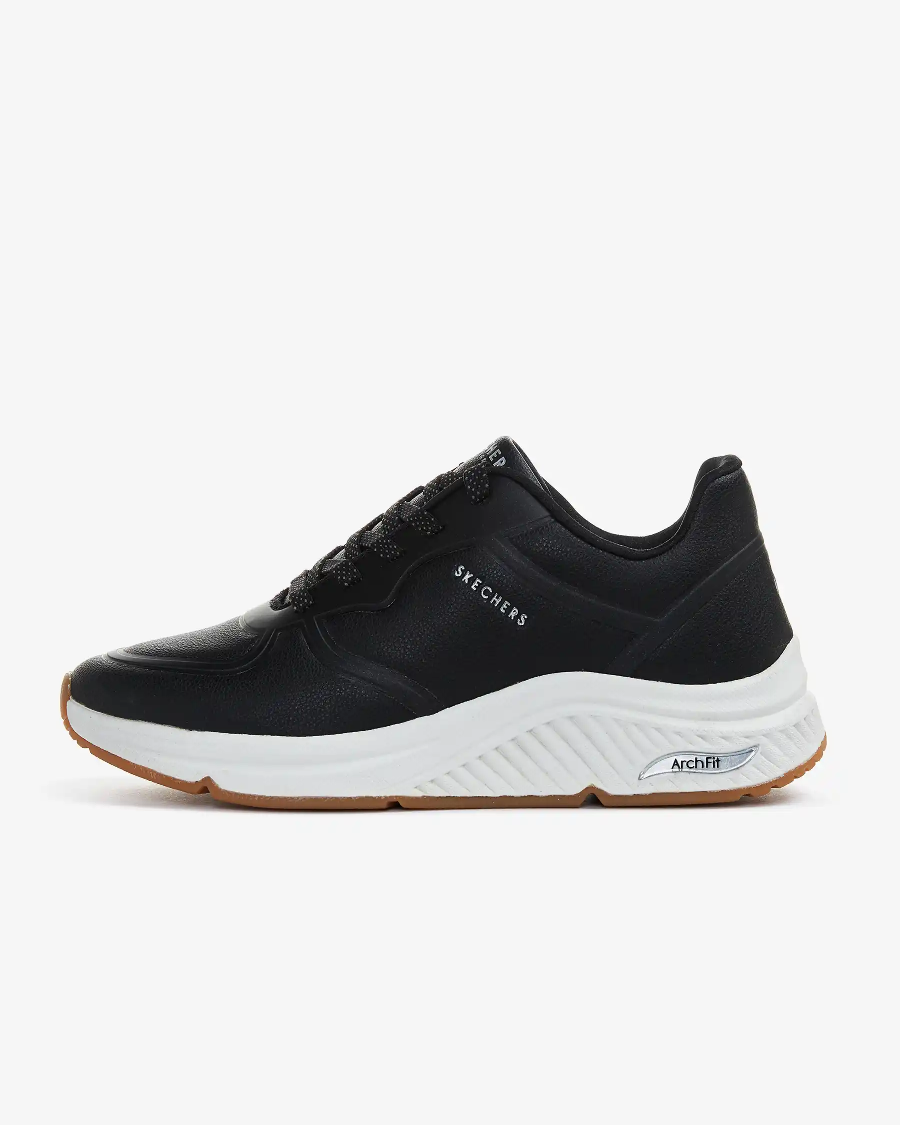 Skechers Arch Fit S - Miles - Mile Makers Kadın Siyah Sneakers 155570 BLK
