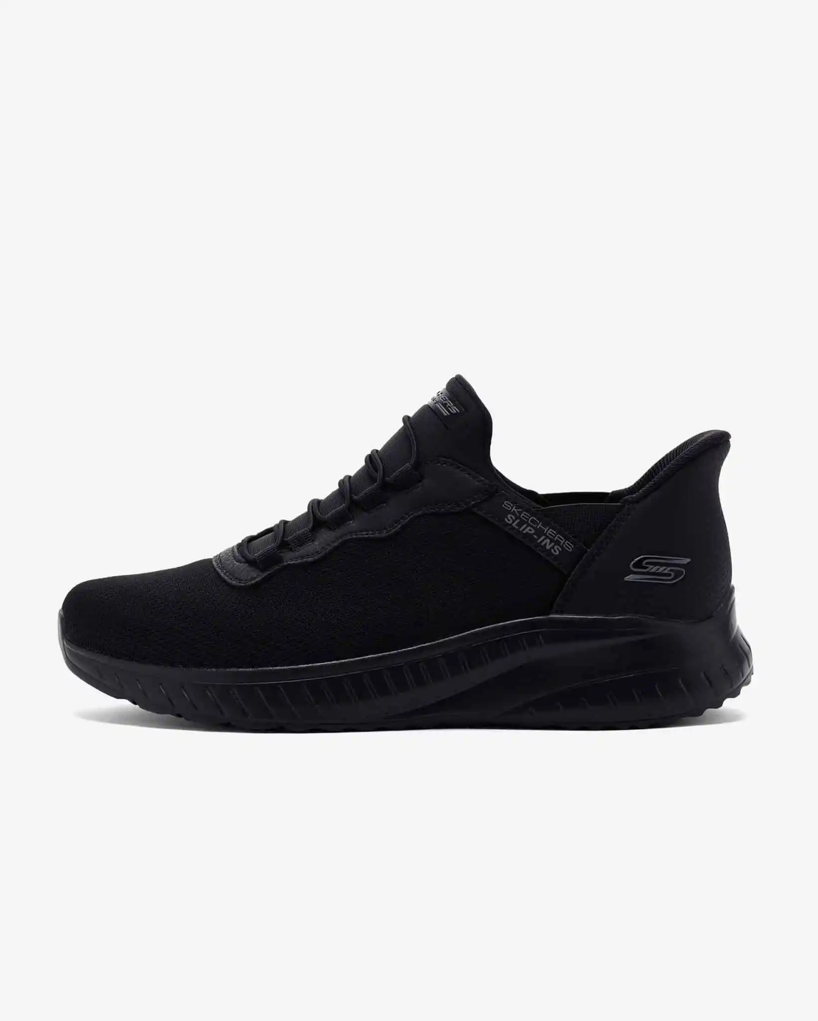 Skechers Bobs Squad Chaos - Daily Hype Erkek Siyah Spor Ayakkabı 118300 BBK