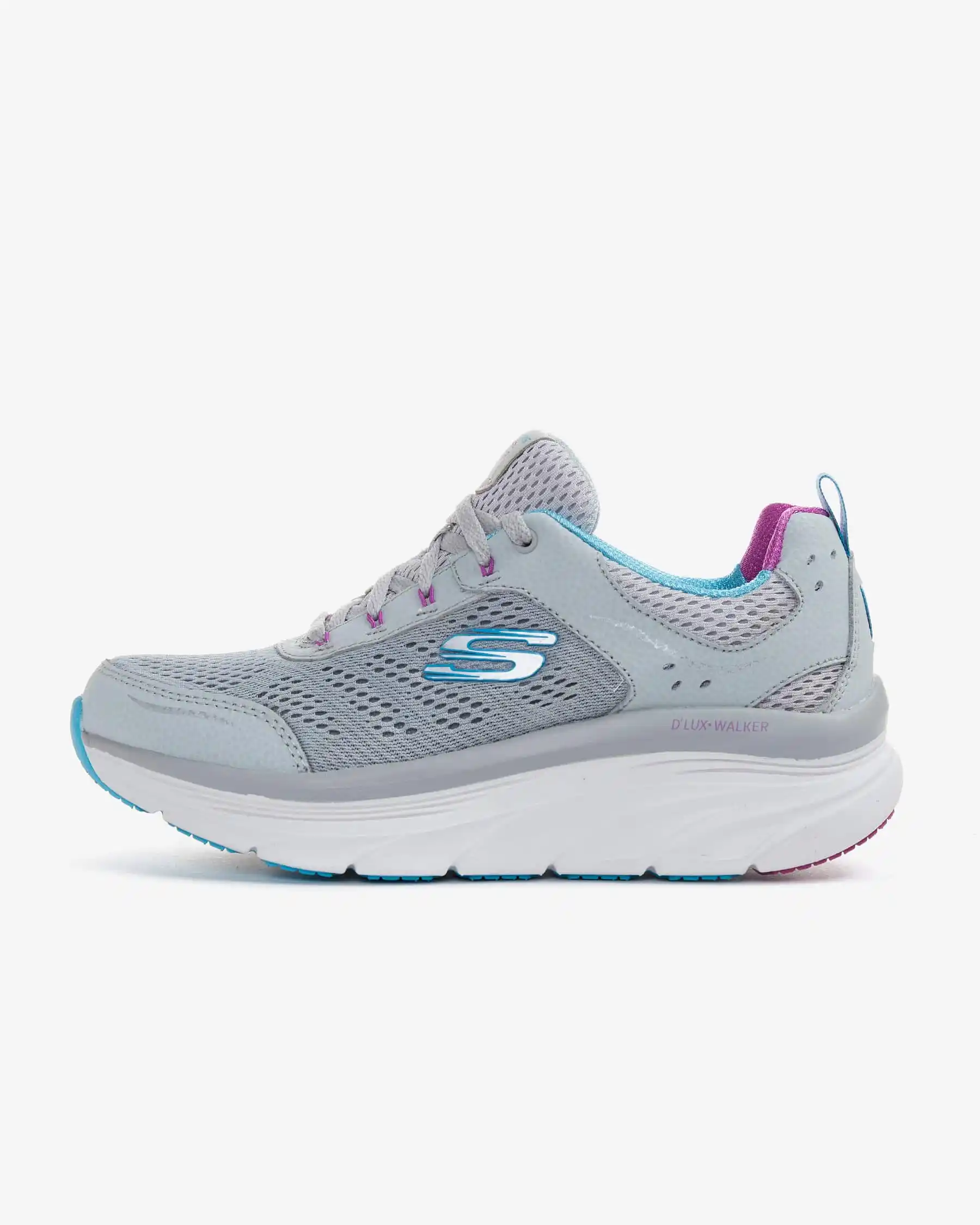 Skechers D'lux Walker - Infinite Motion Kadın Gri Spor Ayakkabı 149023 LGMT