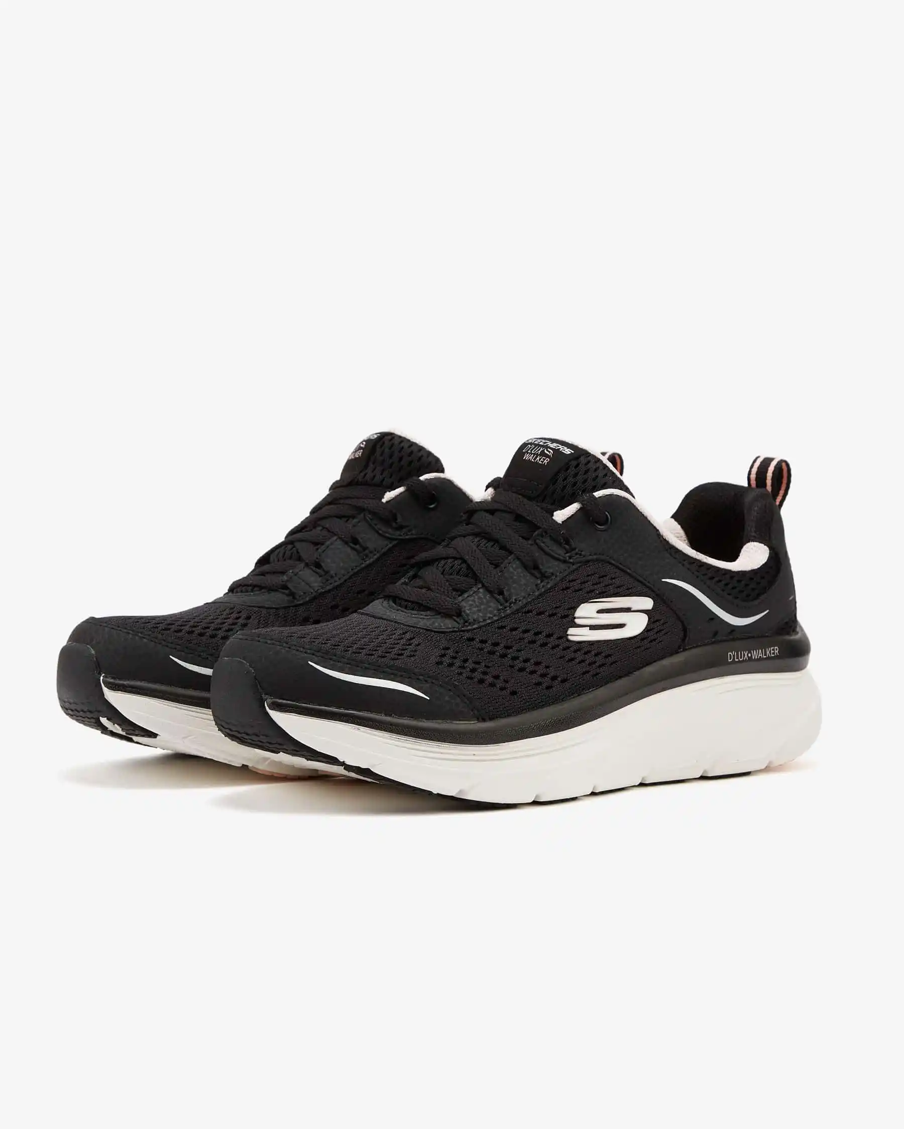 Skechers D'lux Walker - Infinite Motion Kadın Siyah Spor Ayakkabı 149023 BKPK