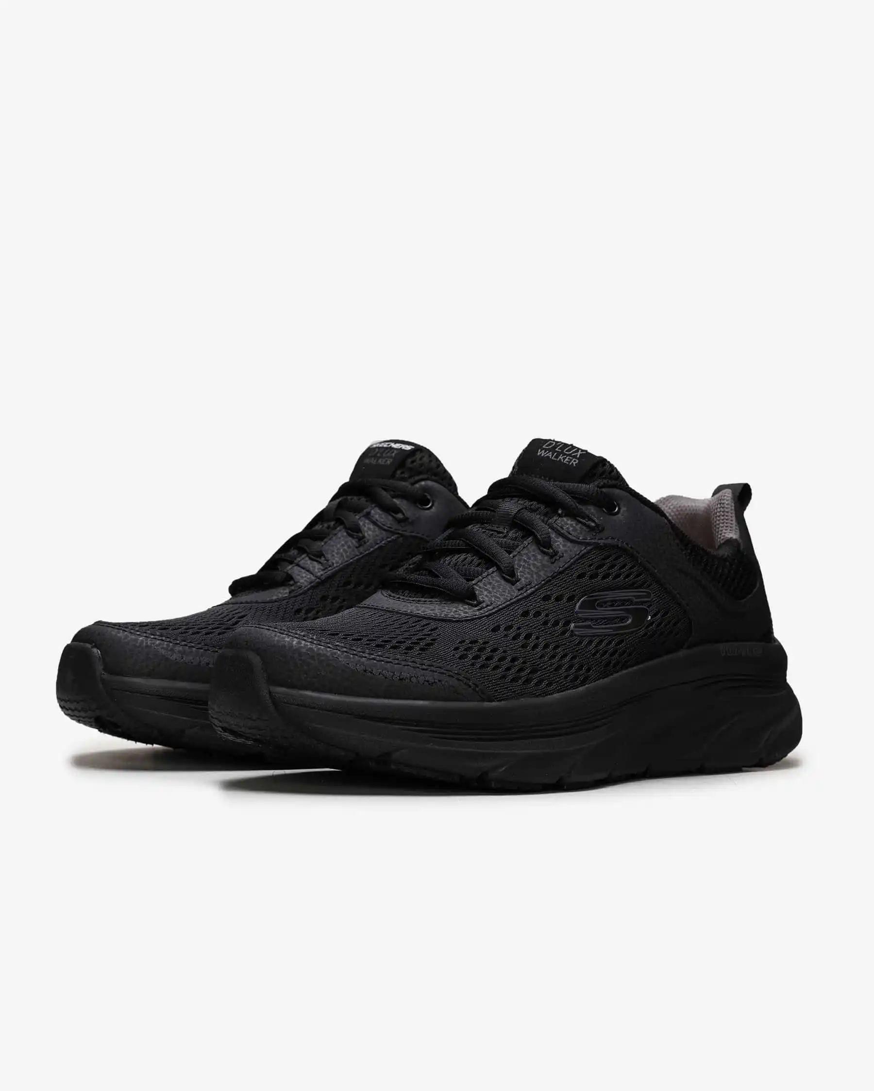 Skechers D'lux Walker Unisex Siyah Spor Ayakkabı 232044 BBK