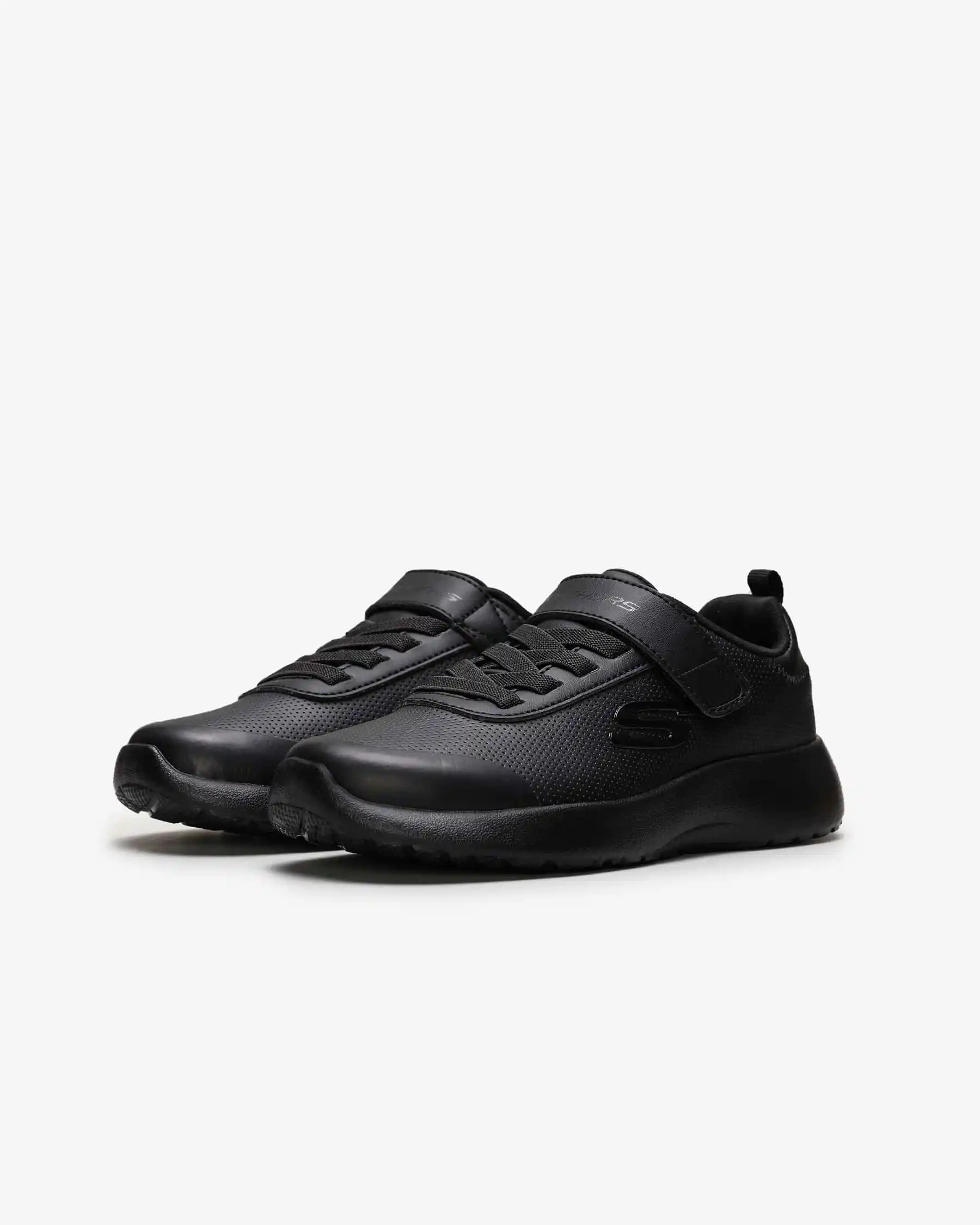 Skechers Dynamight - Day School Unisex Büyük Çocuk Siyah Spor Ayakkabı 97772L BBK