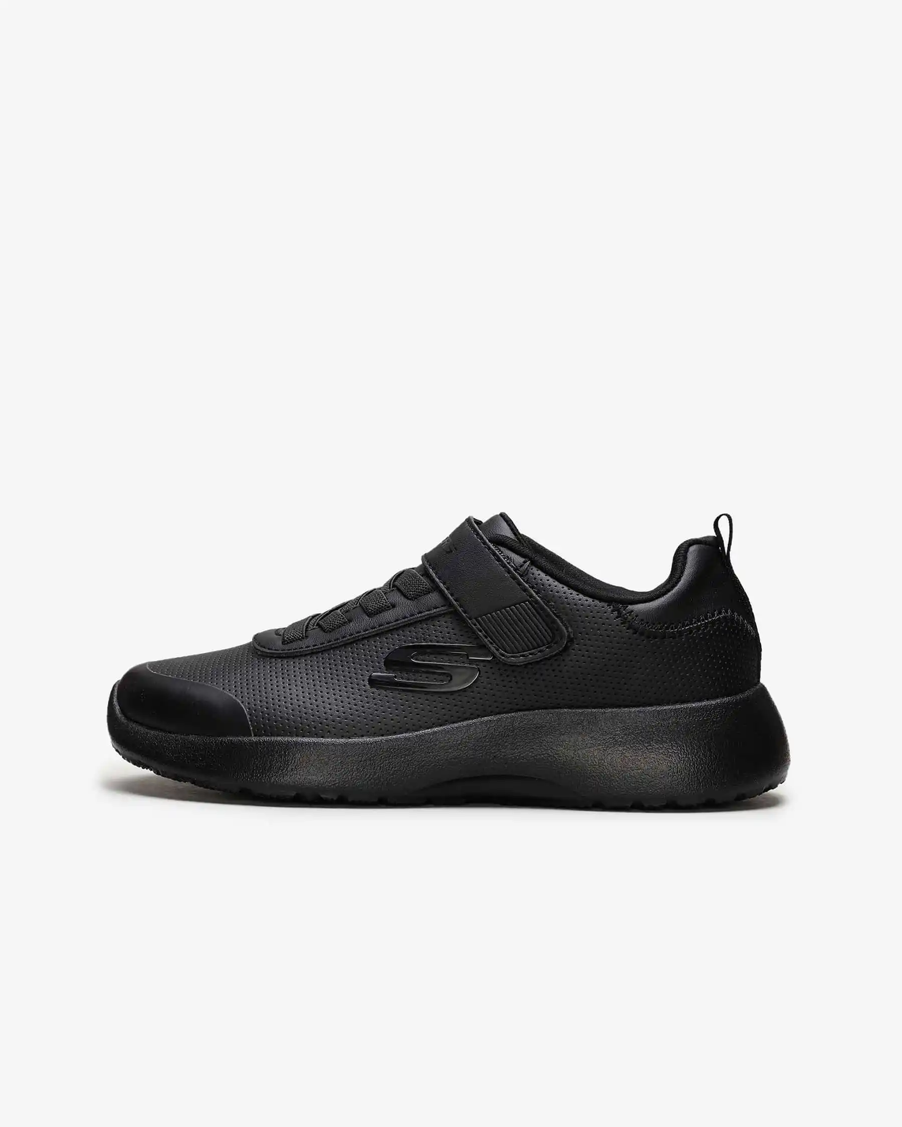 Skechers Dynamight - Day School Unisex Büyük Çocuk Siyah Spor Ayakkabı 97772L BBK