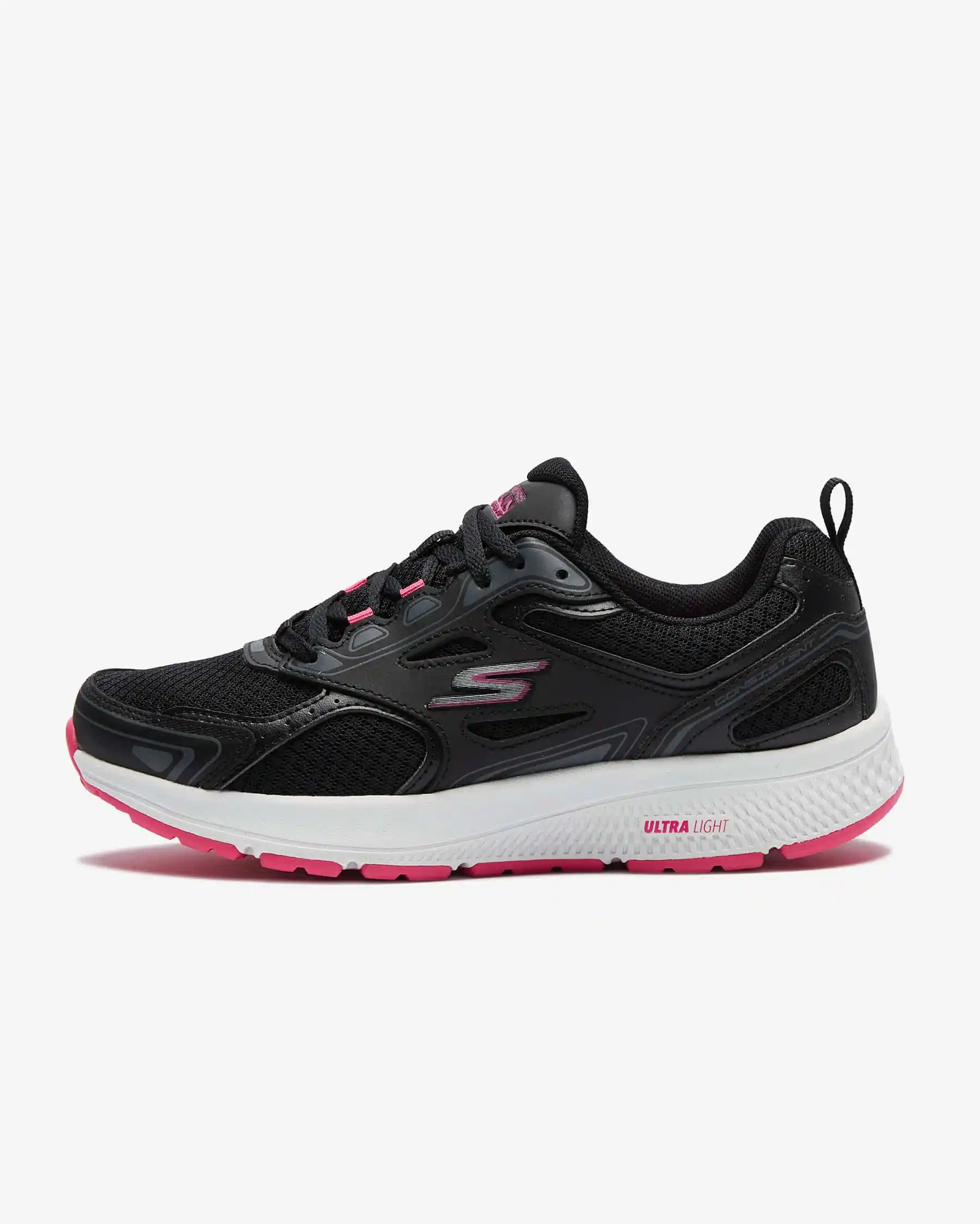 Skechers Go Run Consistent Kadın Siyah Spor Ayakkabı 128075 BKPK
