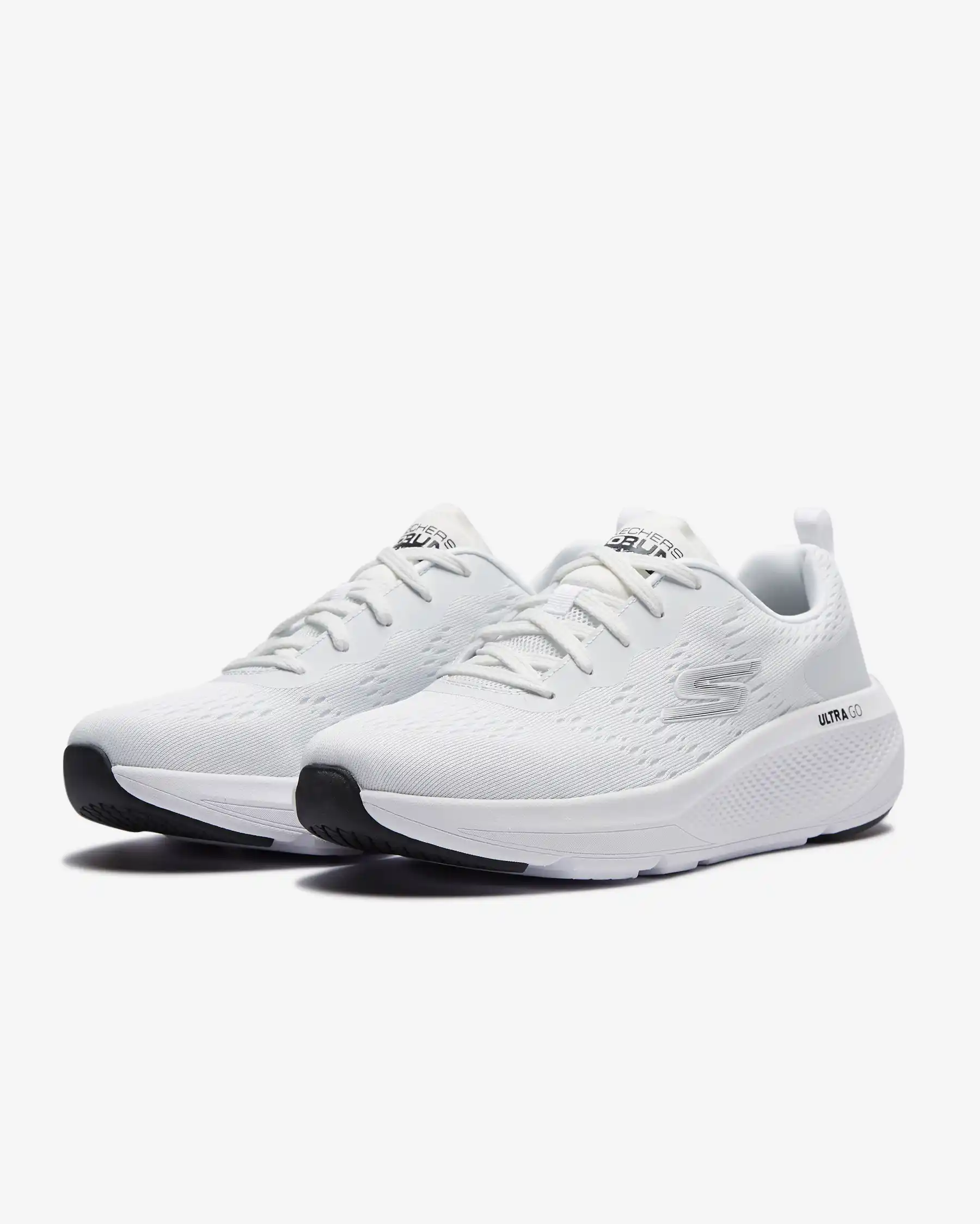 Skechers Go Run Elevate Unisex Beyaz Koşu Ayakkabısı 128319 WHT