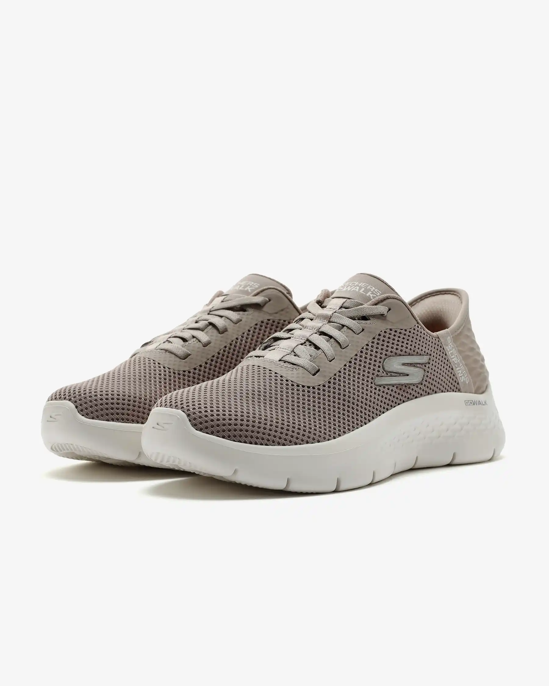 Skechers Go Walk Flex - Grand Entrance Kadın Bej Yürüyüş Ayakkabısı 124975TK TPE