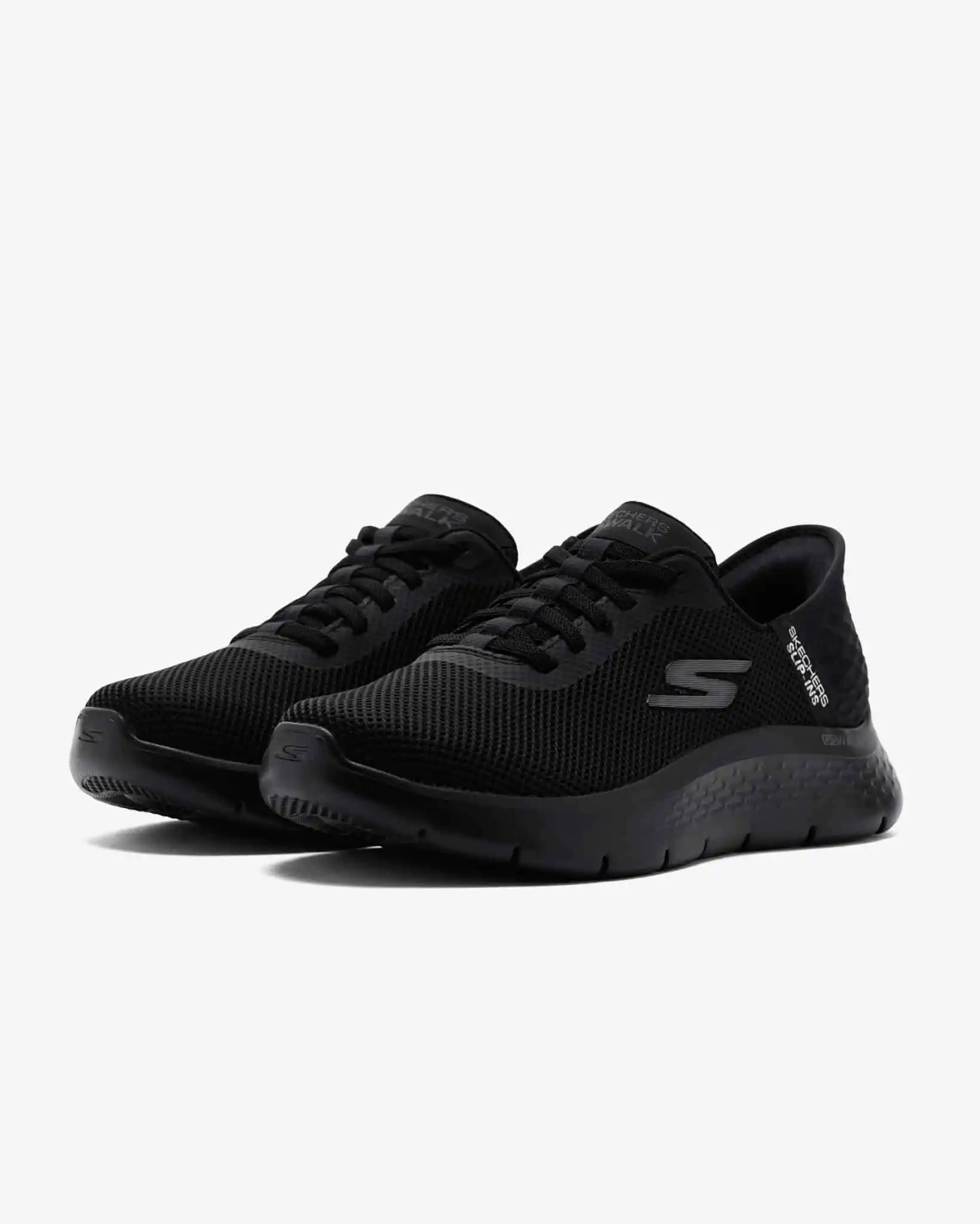 Skechers Go Walk Flex - Hands Up Erkek Siyah Yürüyüş Ayakkabı 216496TK BBK