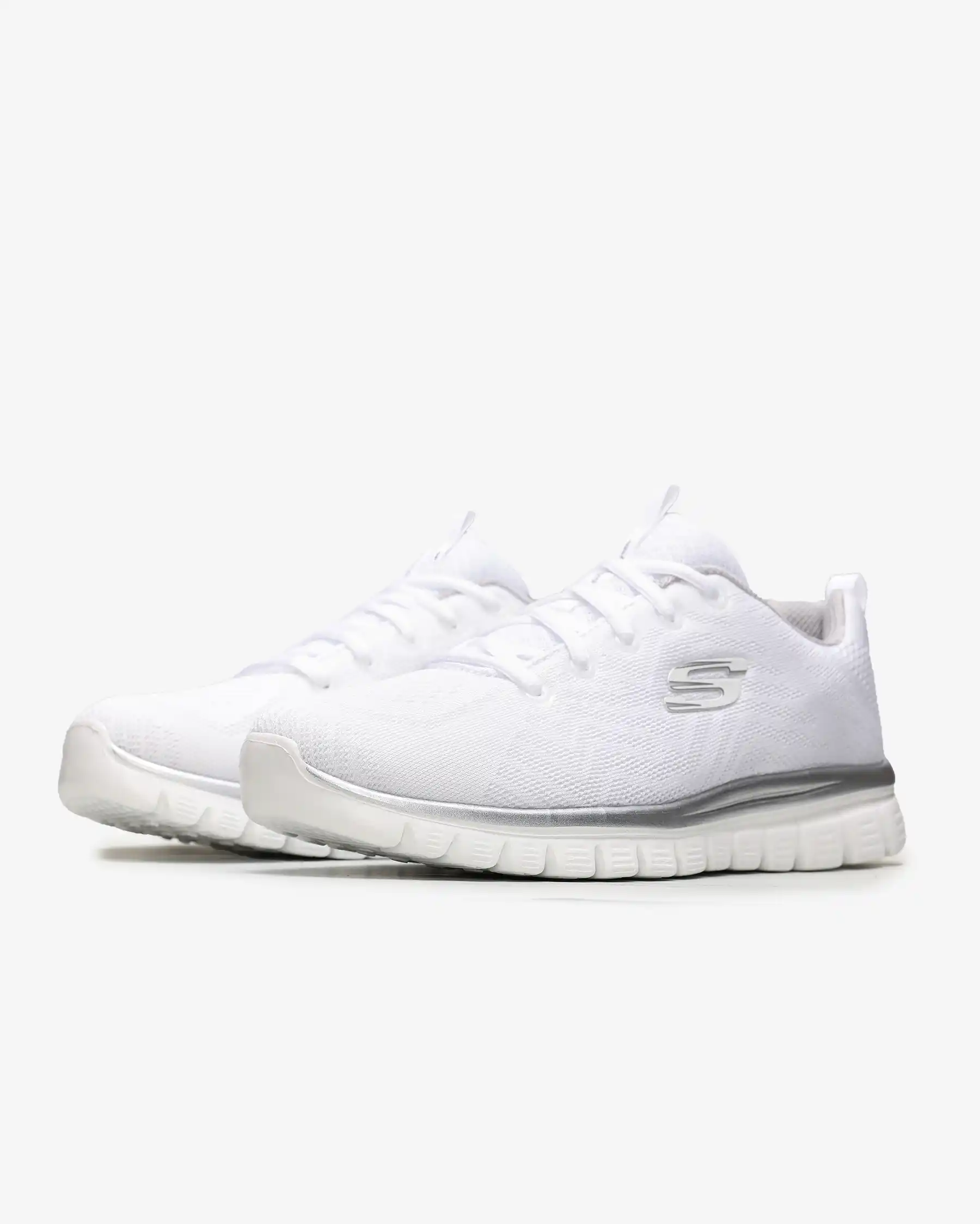 Skechers Graceful - Get Connected Kadın Beyaz Spor Ayakkabı 12615 WSL