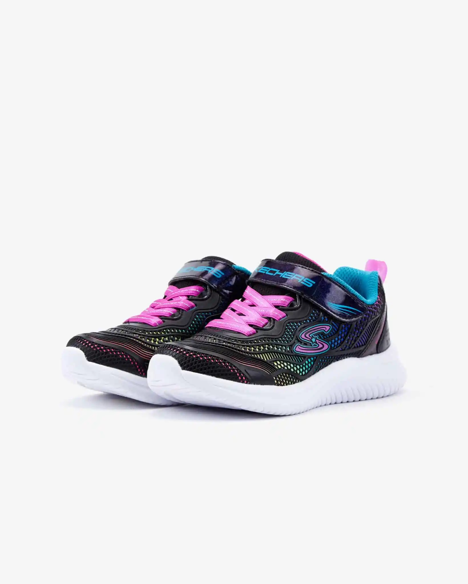 Skechers Jumpsters Kız Çocuk Siyah Spor Ayakkabı 302433N BKMT