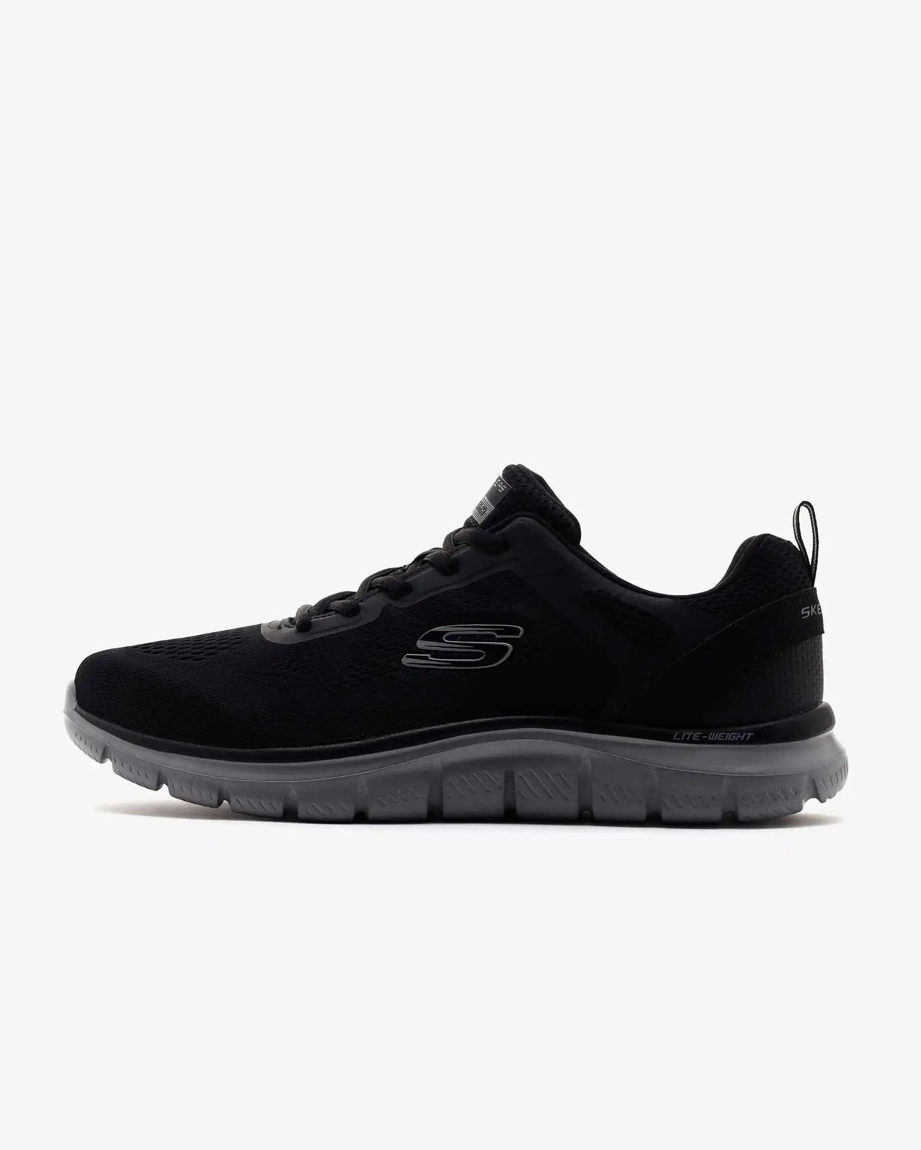 Skechers Track - Broader Vegan Erkek Siyah Spor Ayakkabı 232698TK BKCC