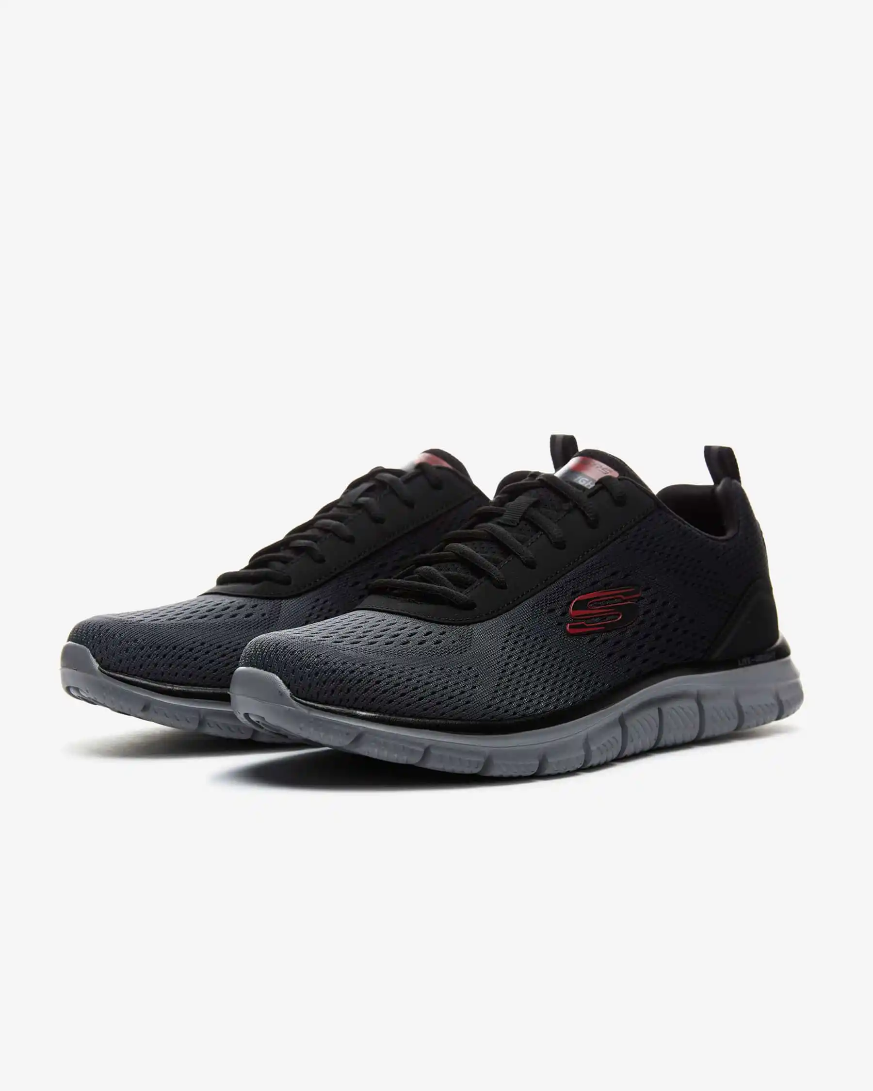 Skechers Track - Ripkent Vegan Erkek Siyah Spor Ayakkabı 232399 BKCC