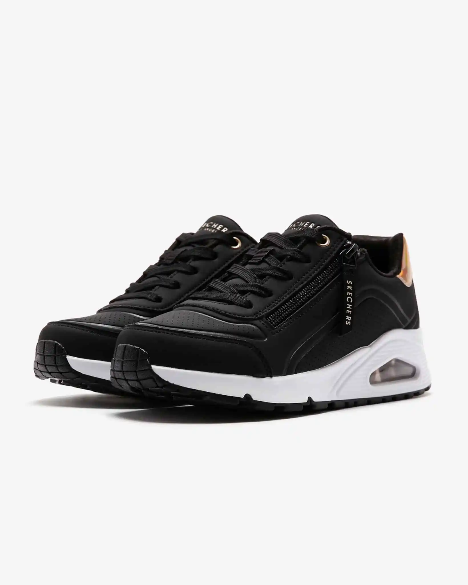 Skechers Uno Gen1 Çocuk Siyah Sneakers 310554L BKRG
